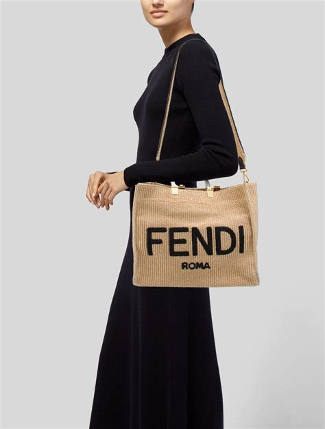 fendi sunshine shopper strap|fendi sunshine tote.